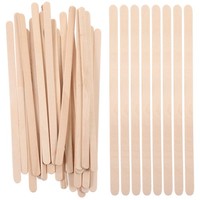 100StüCke Wachs StäBchen Holz FüR Haarentfernung Und SchöNheitsbehandlungen