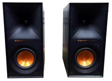 Klipsch R-40PM Powered Bookshelf Speakers (Pair) - Black - Free Shipping.