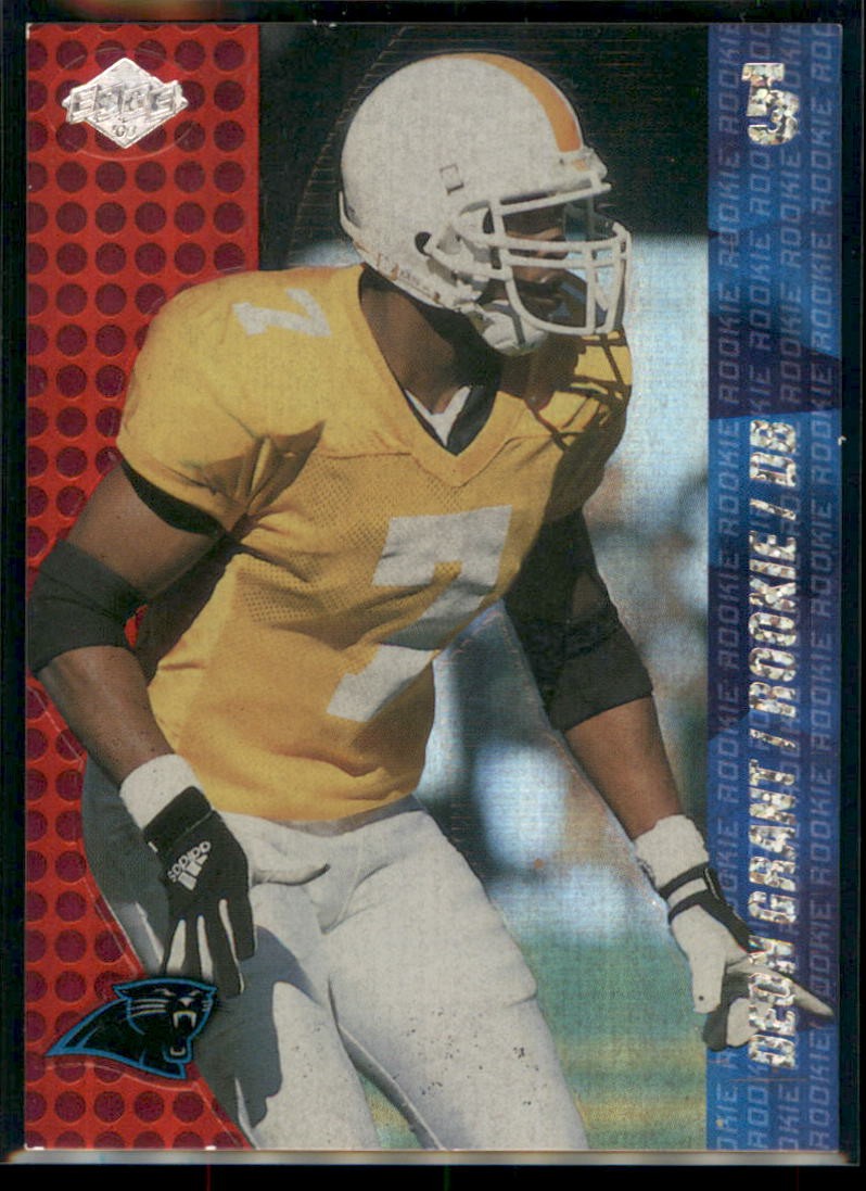 2000 Collector's Edge T3 Deon Grant HoloRed #159 Carolina Panthers /50