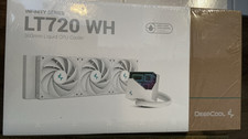 DeepCool Infinity Series LT720 WH Liquid CPU Cooler 360mm RGB Lighting.New seald