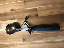 Sysco Ware Syscoware #30 Scoop Disher Stainless Black Handle Baking USA Portion