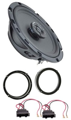 Ground Zero 110Watt 16,5cm 2-Wege Lautsprecher für VW Amarok EOS Golf Tiguan up!