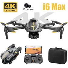 i6 MAX Night Vision Obstacle Avoidance Drone 4K HD Camera Foldable Quadcopter US