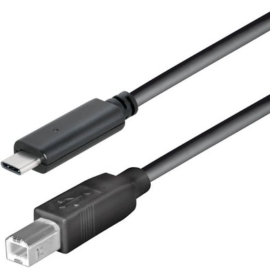 USB Druckerkabel Scannerkabel Anschlusskabel DatenKabel USB-C zu Stecker B
