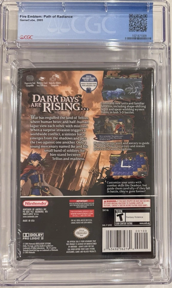 Fire Emblem: Path of Radiance GCG 9.6 🔥 Gamecube 2005 | Brand New SEALED | USA - Image 3 of 4