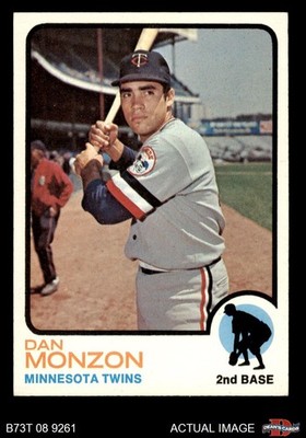 1973 Topps #469 Dan Monzon Twins RC 8 - NM/MT