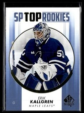 2022-23 Upper Deck SP Authentic Top Rookies #TR-41 Erik Kallgren Rookie RC