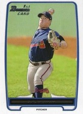 J.R. Graham 2012 Bowman BP24 Atlanta Braves Baseball Card