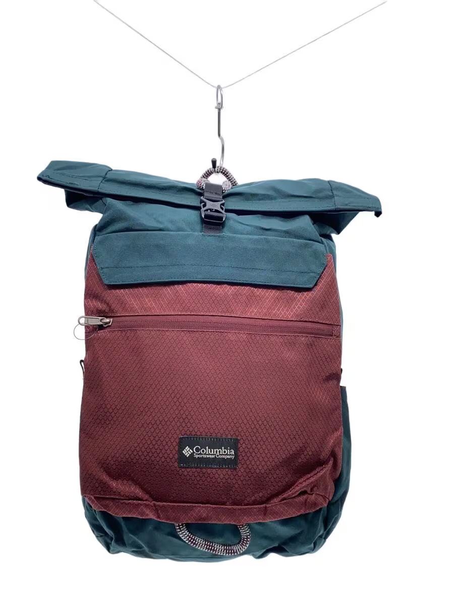Columbia Nylon Backpack, BRD, Solid Color, PU8962 - image 1