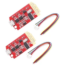 HiLetgo 2pcs CT14 Stereo Bluetooth Amplifier Board 5V AMP F Class 5W+5W... 