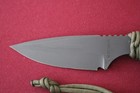 Mick Strider SA-L Knife CPM D2 OD Green Para-Cord includes Monkey Edge Scales — photo 4
