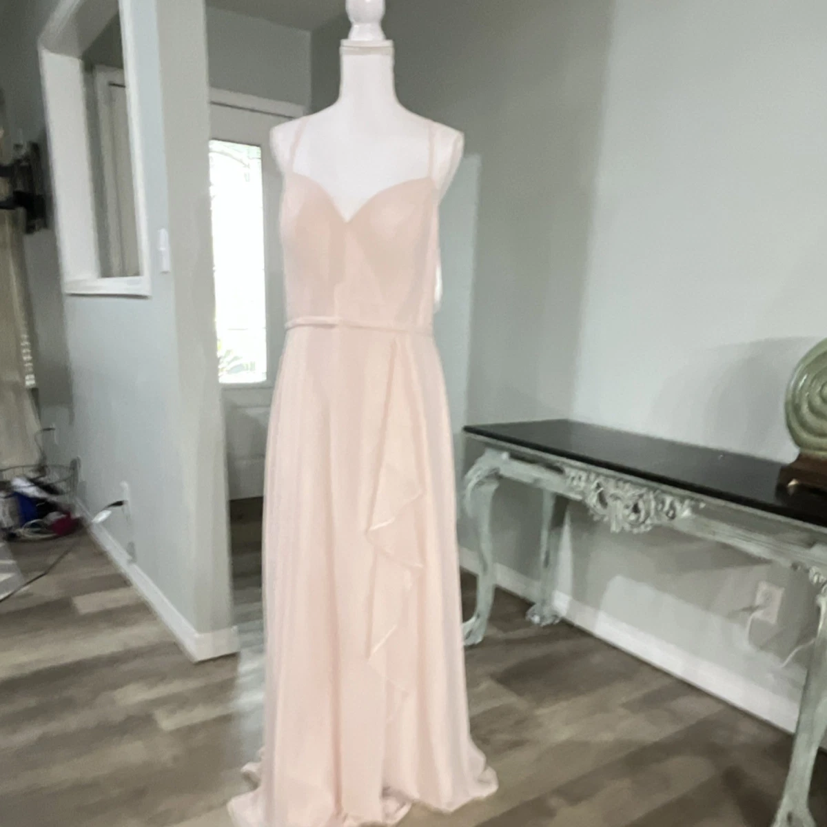 princess polly baby blue dress Rose Pink Wedding Dress Azazie Zeya Coral Bridesmaid Dresses Azazie main image 0
