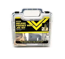 General Tools® EZ Pro Deluxe 76-Piece Pocket Hole Jig Kit - Aluminum Jig - 00850
