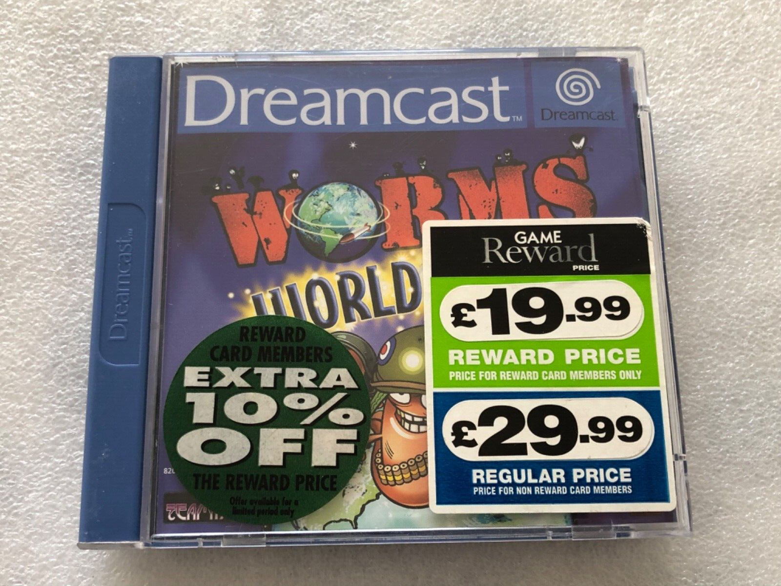 Worms World Party - SEGA Dreamcast - PAL