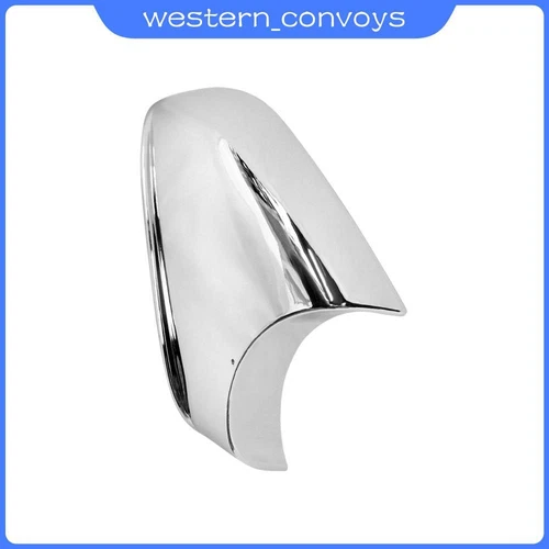 Fits For 2012 - 2021 Tesla Model S Rearview Chrome Cap Right Mirror Molding Trim