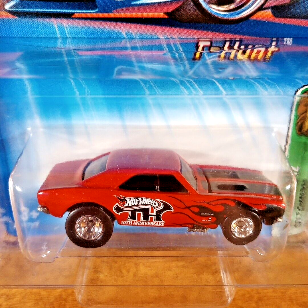 Hot Wheels Treasure Hunt T-Hunt '67 1967 Camaro Red Real Riders TH