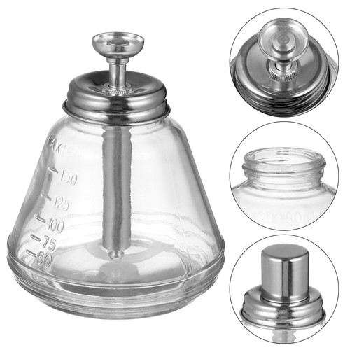 180 ml Schuhputzspender Wasserpumpflasche Push Glasbehälter - Bild 9 von 11