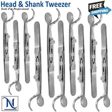 Head and Shank Tweezers Jewelers Ring & Setting Holding Jewelry Soldering