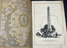 1925 Standard Oil Advertising Maryland Know Your State Maps Chart Booklet 1920s