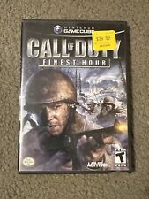 Call of Duty: Finest Hour (Nintendo GameCube, 2004)!!!!!!!