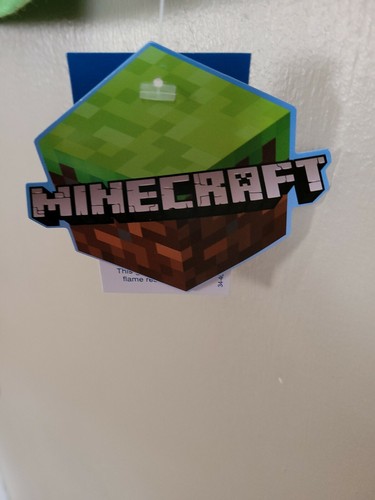 MINECRAFT BOYS 2 PIECE PAJAMA SET SIZE M 8 NWT FLAME RETARDENT - Picture 5 of 8
