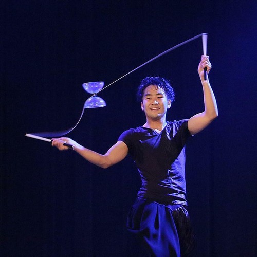 Diabolo Set Bearing Wooden Sticks Diablo Toy with Light - Picture 5 of 28