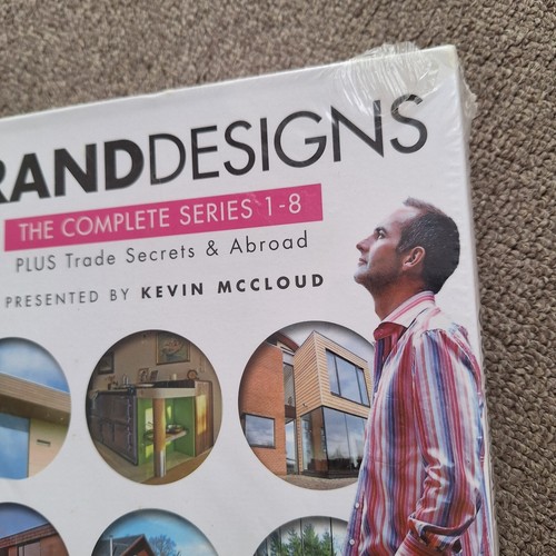 Grand Designs Series 1-8 Boxset Book DVD Limited Edition Trade Secrets & Abroad - Picture 4 of 19