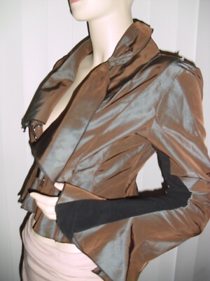 Made In Italy,tapered,panels for fit,unique,irridescent,ombre,shapely,Italian,sL