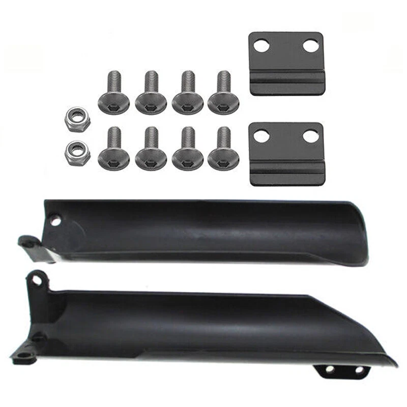 Botas capa protetora suspensão garfo dianteiro EUA 270mm 125cc-190cc pit dirt bike preta - Imagem 2 de 4