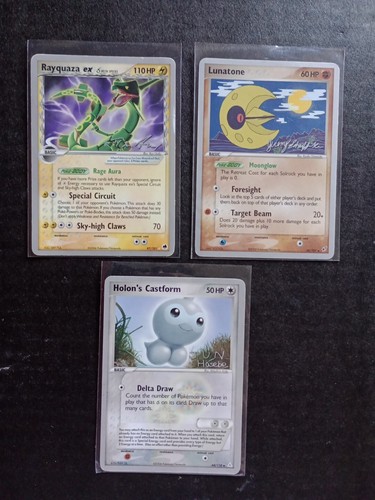 15 Pokémon Cards Bundle 2007 World Championships Deck TCG Rayquaza EX (2) - Picture 2 of 14