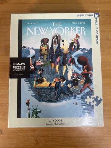 New York Puzzle Company City Dogs Jigsaw Puzzle