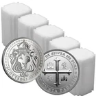 100 x 1 oz Scottsdale Mint Omnia Silver Rounds BU 100 Troy oz .999 Silver #A256
