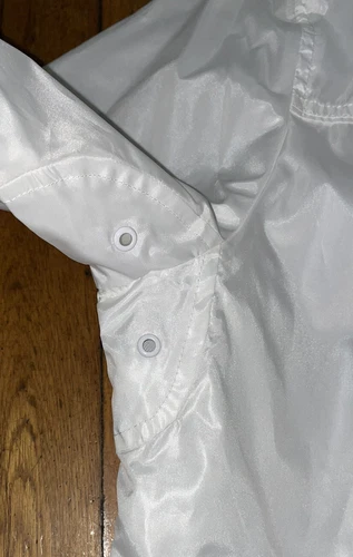 NWT Perry Ellis Full Zip Hooded Mens Size XL Jacket White image 9