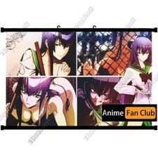 Busujima Saeko Anime Poster HD Wall Scroll Painting 60x40cm Wall Decor