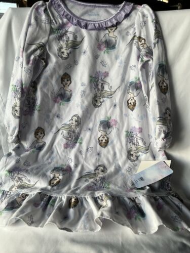 New With Tags Toddler Girls Disney Princess fleece nightgown pajamas 4T