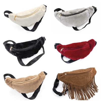 fur bum bag