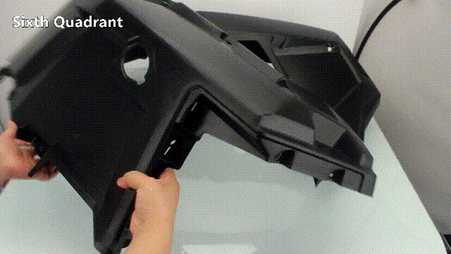 Front Fender Flares Set L+R For Polaris RZR 900 XP4 1000 XP1000 Turbo EPS S 1000 - Image 2 of 4