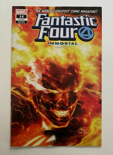 FANTASTIC FOUR #14 INHYUK LEE IMMORTAL WRAPAROUND VARIANT MARVEL COMICS - Picture 1 of 2