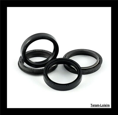 Joints Spy / Spi + Caches Poussière pour SUZUKI RMZ 250 de 2007 à 2012 NEUF - Photo 1/4