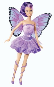 barbie mariposa bambola