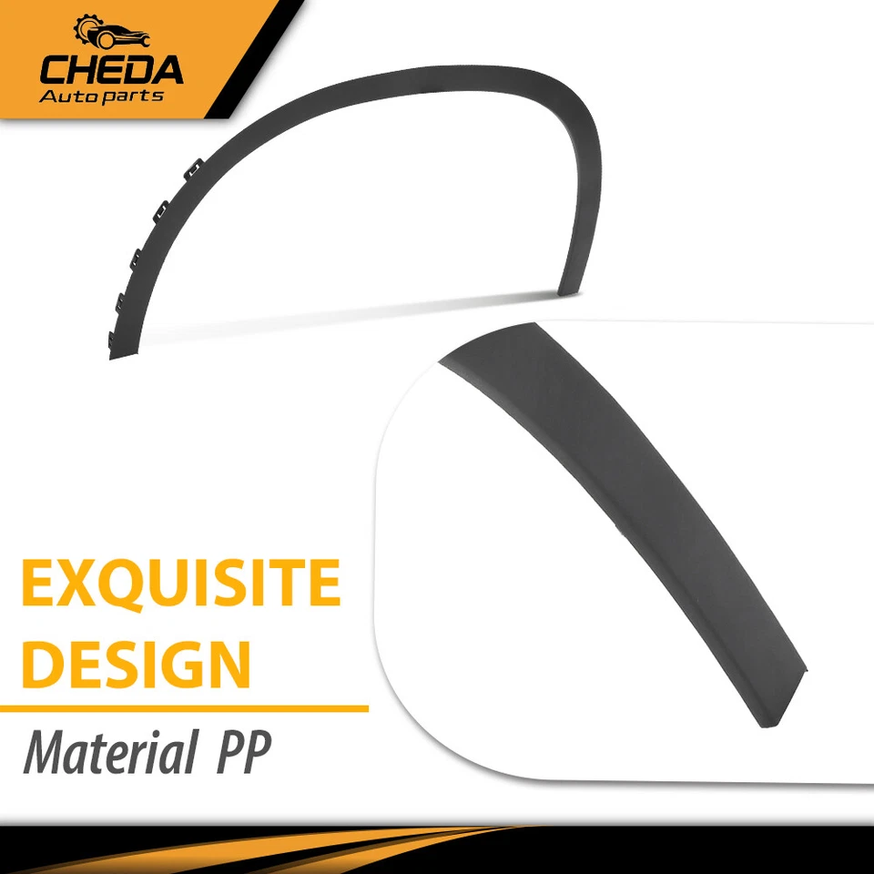 Ajuste para Mercedes Benz GLA250 2015-2020 moldura de guardabarros delantero izquierdo Foto 4 de 4