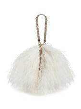 Jimmy Choo Callie Ostrich Feather Bag - Perfect Condition (rrp £2500)