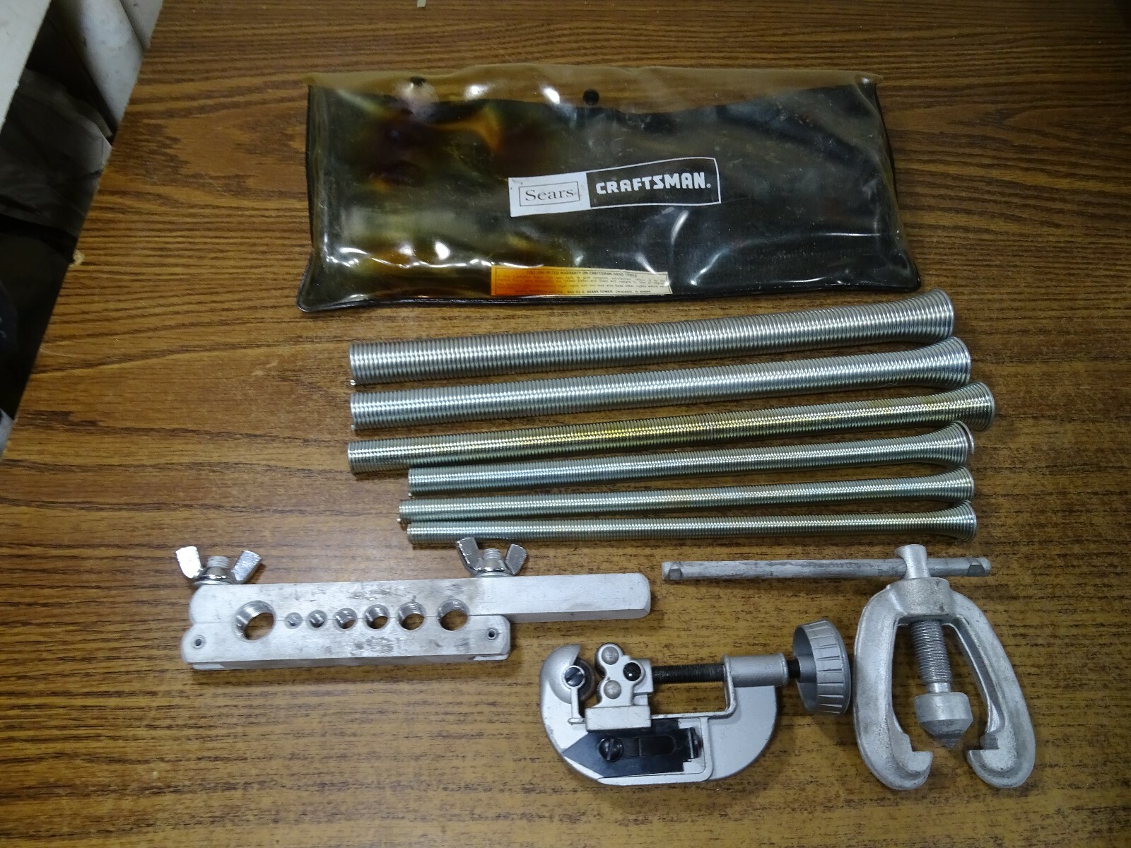 Vintage Sears Craftsman Flaring tool set 9 55271 Made in USA tools eBay