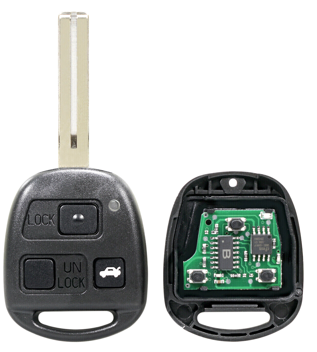 Remote Control Transmitter For Keyless Entry / Alarm System - Compatible With 2016 - 2017 Ford