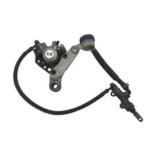 Kawasaki GPZ 400 R ZX400D rear brake system brake caliper brake pump rear brake
