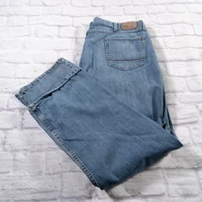 Wrangler Relaxed Boot Medium wash Denim Mens Blue Jeans 42x30