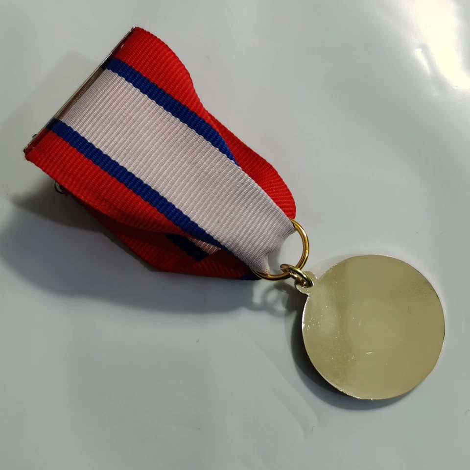 Segunda Guerra Mundial Medalla Militar China Kuomintang Orden Cielo Azul y Sol Blanco Foto 3 de 3