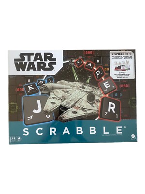 Mattel Scrabble Star Wars NEW Sealed Unplayed Unopened