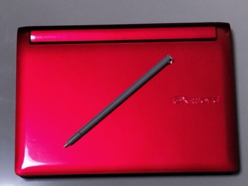 CASIO XD-B7300 Ex-word electronic dictionary Red Chinese model Japan Used