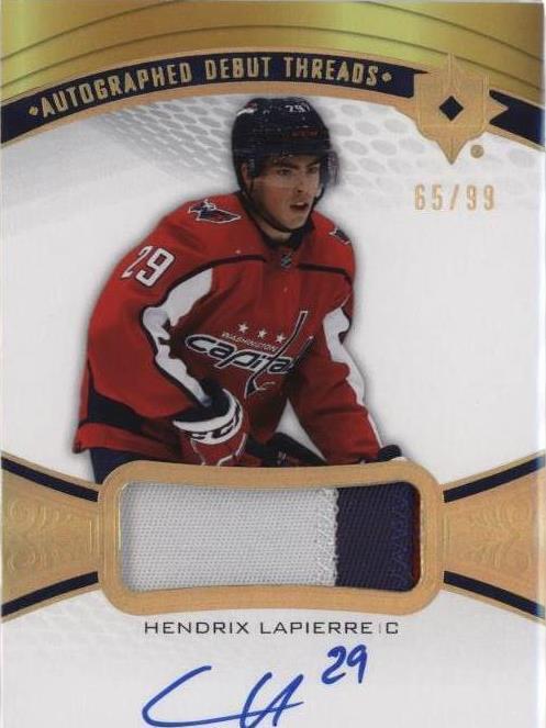 2021-22 Upper Deck Ultimate Collection - Hendrix Lapierre #ADT-HL - 1 of 1